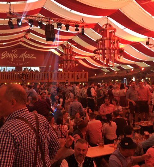 Het feest in volle gang
